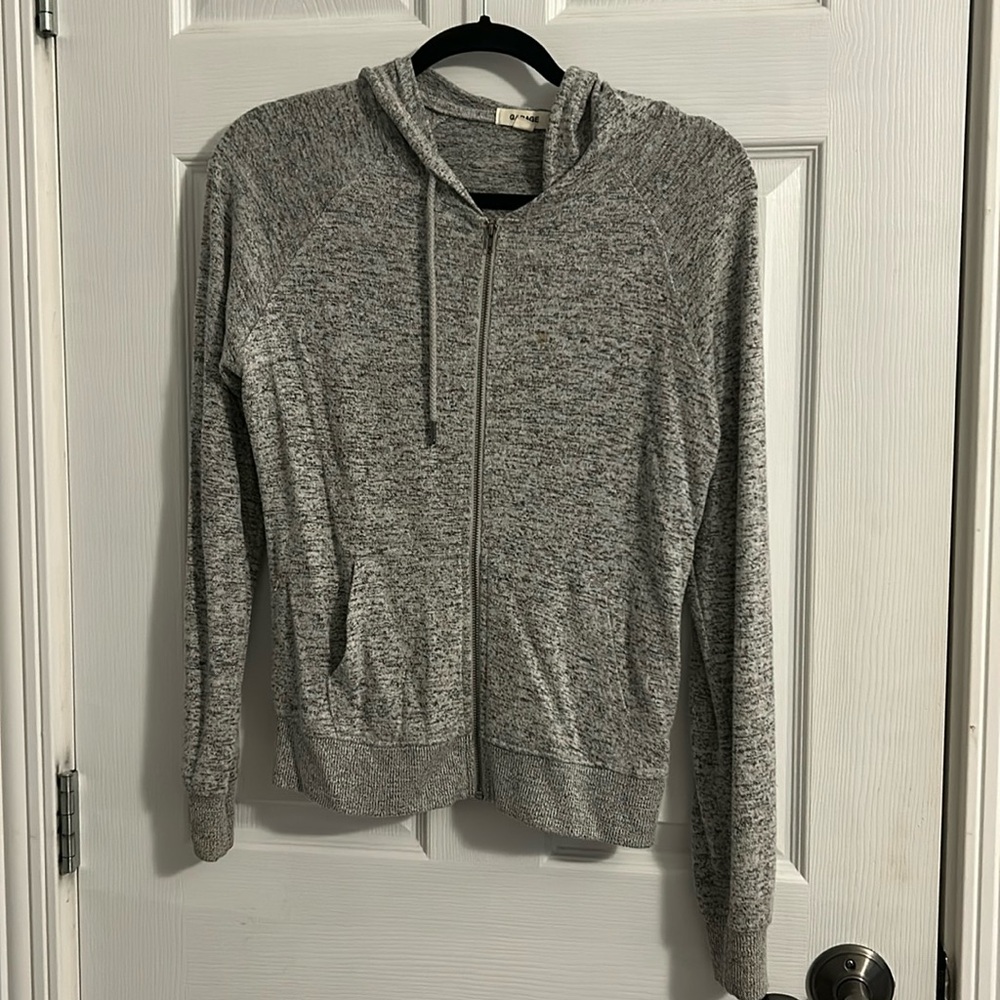 Grey Garage Zip up